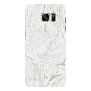 Мраморний чехол на Samsung Galaxy S7 Еdge / G935 (VPrint) (Білий мрамор)