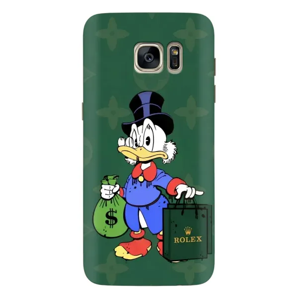 Чехол с принтом «Богатая Утка» для Samsung Galaxy S7 Edge (G935)