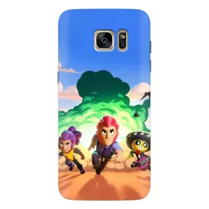 Чехол для Samsung Galaxy S7 Еdge / G935 Бравл Старс (VPrint) (Бравел Старс)