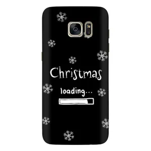Різдвяні, Святкові Чохли для Самсунг S7 Еdge, G935 (Christmas loading)