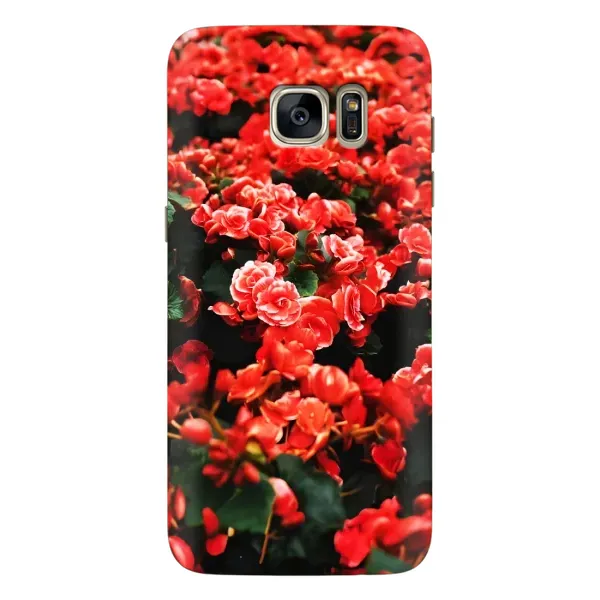 Чехол с принтом «Цветы красные» для Samsung Galaxy S7 Edge (G935) Чехол с принтом «Цветы красные» для Samsung Galaxy S7 Edge (G935)