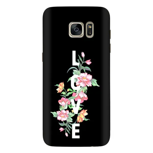 Чохол з принтом «Квіти LOVE» для Samsung Galaxy S7 Edge (G935) Чохол з принтом «Квіти LOVE» для Samsung Galaxy S7 Edge (G935)