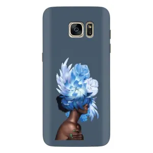 Чехлы (ART) Цветы на Samsung Galaxy S7 Еdge / G935 (VPrint) (Квіти на голові)