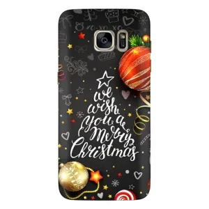 Різдвяні Чохли для Samsung Galaxy S7 Еdge / G935 (VPrint) (Ялинка)