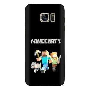 Чохол Майнкрафт на Samsung Galaxy S7 Еdge / G935 (AlphaPrint) Minecraft