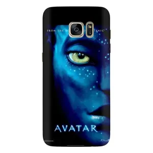 Чохли з фільму АВАТАР для Samsung Galaxy S7 Еdge / G935 (AlphaPrint) (око Аватара)