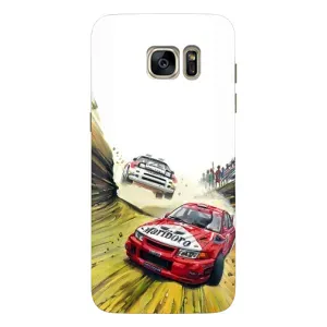 Чохли з Машинами на Самсунг S7 Еdge, G935 (VPrint) (Гоночні Тачки)
