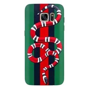 Чохли  GUCCI для Самсунг S7 Еdge, G935 (AlphaPrint) (Gucci змія)
