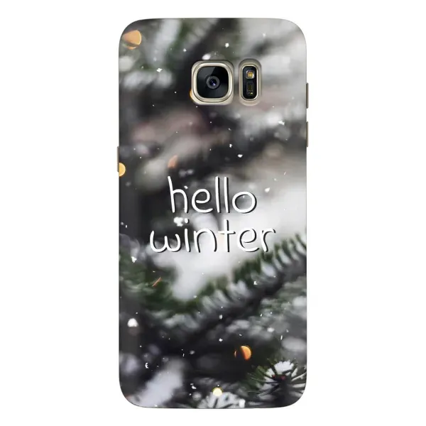 Чехол с принтом «Hello winter» для Samsung Galaxy S7 Edge (G935) Чехол с принтом «Hello winter» для Samsung Galaxy S7 Edge (G935)