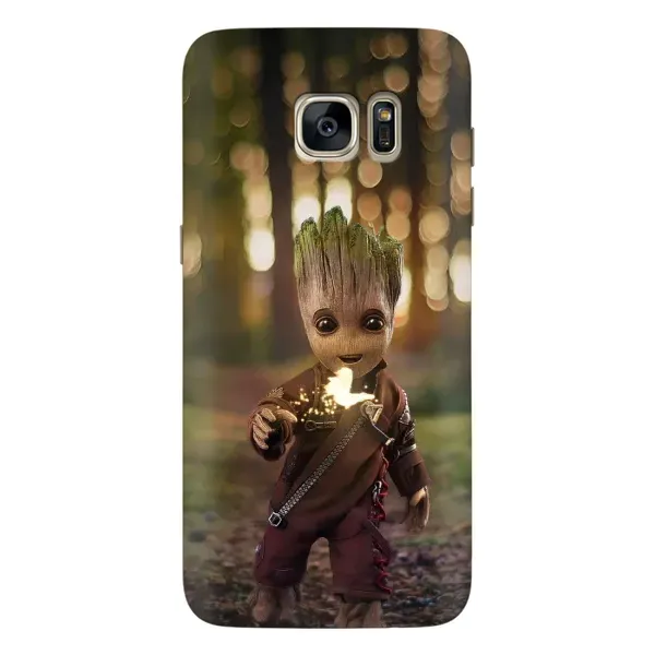 Чохол з принтом «I am Groot» для Samsung Galaxy S7 Edge (G935)