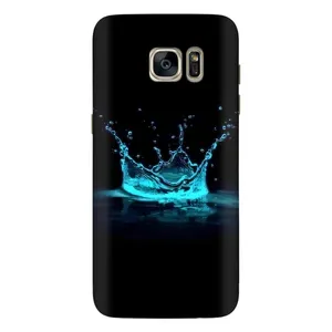 Чохол з Короною Самсунг S7 Еdge, G935 - (AlphaPrint) (Крапля корони)