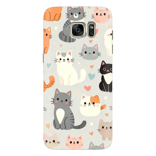 Чохол з принтом «Колаж котів» для Samsung Galaxy S7 Edge (G935) Чохол з принтом «Колаж котів» для Samsung Galaxy S7 Edge (G935)