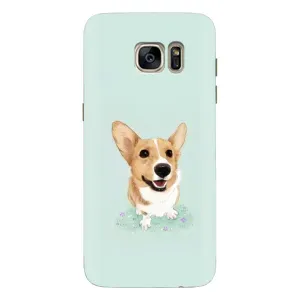 Чохли з собаками для Samsung Galaxy S7 Еdge / G935 (VPrint) (Коргі)