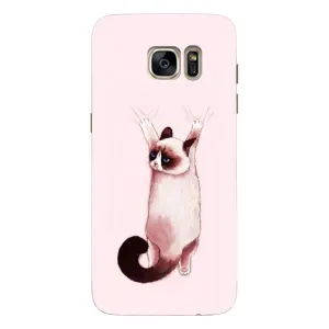 Чохол на Самсунг S7 Еdge, G935 з Котиками (VPrint) (Котик падає)