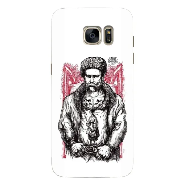 Чохол з принтом «Козак Шевченко» для Samsung Galaxy S7 Edge (G935)