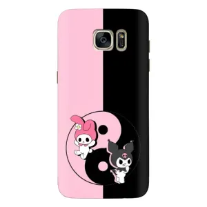 Чохол з кроликом Куромі на Samsung Galaxy S7 Еdge / G935 (Куромі Інь Янь)