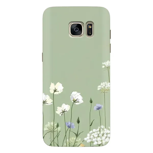 Чохол з принтом «Квіти на зеленому» для Samsung Galaxy S7 Edge (G935) Чохол з принтом «Квіти на зеленому» для Samsung Galaxy S7 Edge (G935)