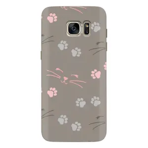 Чохол з малюнком кіт на Samsung Galaxy S7 Еdge / G935 (Лапи і вуса)
