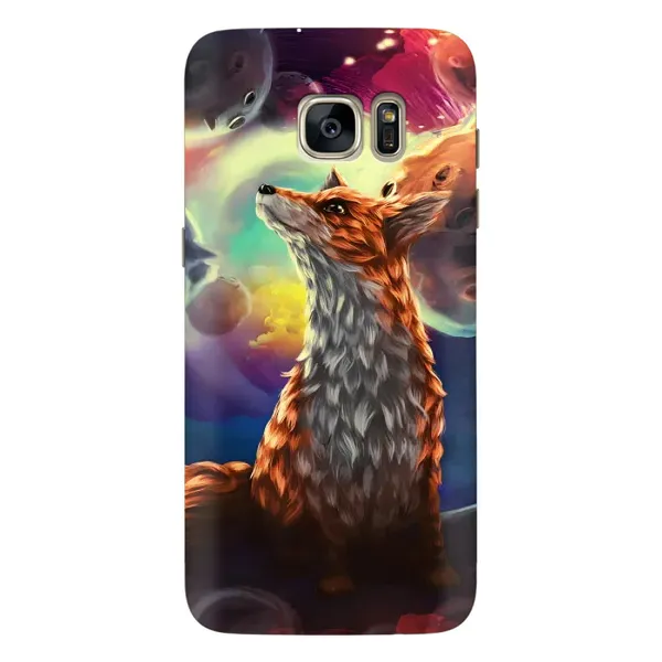 Чехол с принтом «Лисица в космосе» для Samsung Galaxy S7 Edge (G935) Чехол с принтом «Лисица в космосе» для Samsung Galaxy S7 Edge (G935)