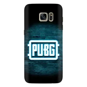 Чеjхол PUBG для Самсунг S7 Еdge, G935 (AlphaPrint) (Лого PUBG)