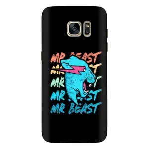 Чохол з принтом «logo Mr beast» для Samsung Galaxy S7 Edge (G935)