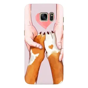 Чохли з собаками для Samsung Galaxy S7 Еdge / G935 (VPrint) (Любовь до собак)