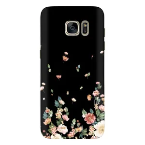 Чохол для Самсунг S7 Еdge, G935 - з принтом (Дизайнерські) (AlphaPrint) (Маленькі квіти)