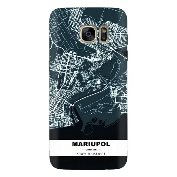 Чохол з принтом «Маріуполь» для Samsung Galaxy S7 Edge (G935)