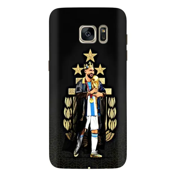 Чохол з принтом «Мессі Король» для Samsung Galaxy S7 Edge (G935)