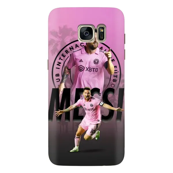 Чохол з принтом «Messi Miami» для Samsung Galaxy S7 Edge (G935)
