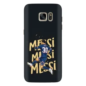 Чохли для Samsung Galaxy S7 Еdge / G935 (Leo чемпіон) (AlphaPrint) (Messi ПСЖ)