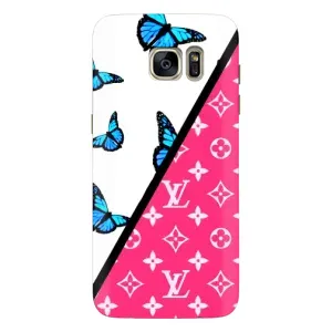 Чохол з принтом «Мода LV» для Samsung Galaxy S7 Edge (G935)