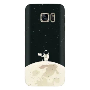 Космічні Чохли для Самсунг S7 Еdge, G935 (VPrint) (На місяці)