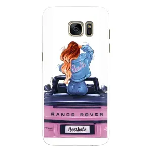 Чохол з друком для Samsung Galaxy S7 Еdge / G935 - (Мода) (AlphaPrint) (На машині)