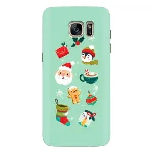Новорічні Чохли для Самсунг S7 Еdge, G935 (VPrint) (Настрій НГ)