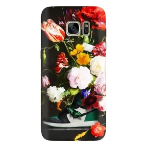 Чохол з принтом «Nike цветы» для Samsung Galaxy S7 Edge (G935)