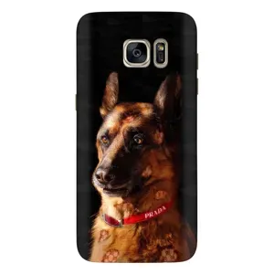 Чехлы с картинками животных Samsung Galaxy S7 Еdge / G935 (Овчарка)