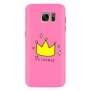 Чохол з картинкою (Стильні) Самсунг S7 Еdge, G935 - (AlphaPrint) (Princess)