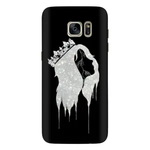 Чохол з Короною Самсунг S7 Еdge, G935 - (AlphaPrint) (Принцеса)