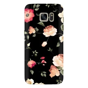 Чохли з квітами для Samsung Galaxy S7 Еdge / G935 (VPrint) (Трояндочки)