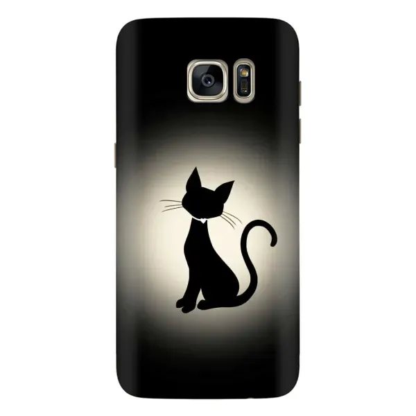 Чохол з принтом «Силует котика» для Samsung Galaxy S7 Edge (G935) Чохол з принтом «Силует котика» для Samsung Galaxy S7 Edge (G935)