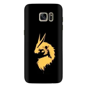 Naruto Anime Чохли для Самсунг S7 Еdge, G935 (AlphaPrint) (силует Курама Наруто)