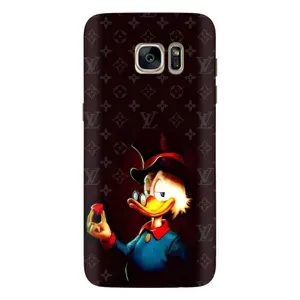 Чехлы для Samsung Galaxy S7 Еdge / G935 - Скрудж МакДак Louis Vuitton (PREMIUMPrint) (Скрудж с бриллиантом)