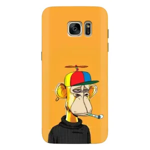 Чохли з Мавпами NFT для Samsung Galaxy S7 Еdge / G935 (AlphaPrint) (Нудна мавпа NFT)