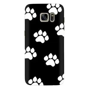 Чохли з собаками для Samsung Galaxy S7 Еdge / G935 (VPrint) (Сліди собаки)