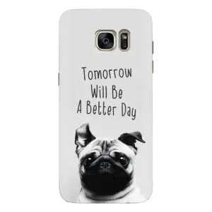 Чохли з собаками для Samsung Galaxy S7 Еdge / G935 (VPrint) (Смішний Мопс)