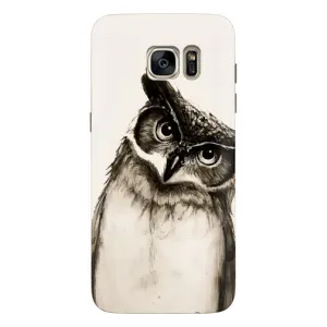 Чохол з пташками на Samsung Galaxy S7 Еdge / G935 (VPrint) (Сова)