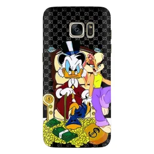 Чехлы для Samsung Galaxy S7 Еdge / G935 - Скрудж МакДак Louis Vuitton (PREMIUMPrint) (Стильная Утка)