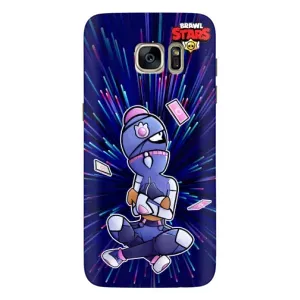 Чехлы Brawl Stars для Samsung Galaxy S7 Еdge / G935 (AlphaPrint) (Тара)