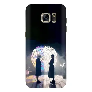 Чохли Венсдей на Samsung Galaxy S7 Еdge / G935 Уенсдей (AlphaPrint) (Венздей та Інід)